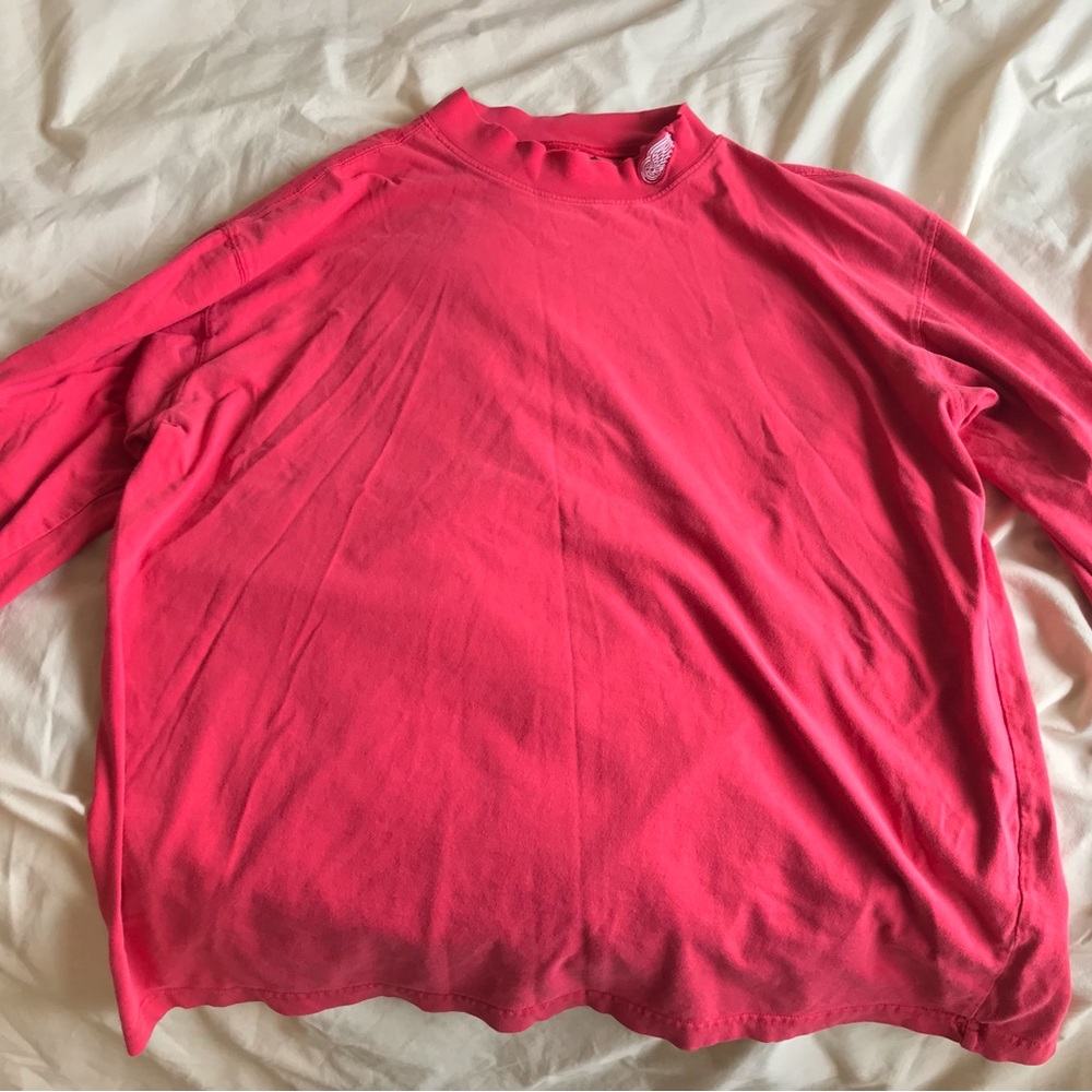 Vintage Detroit Red Wings Hockey Long Sleeve Embroidered NHL